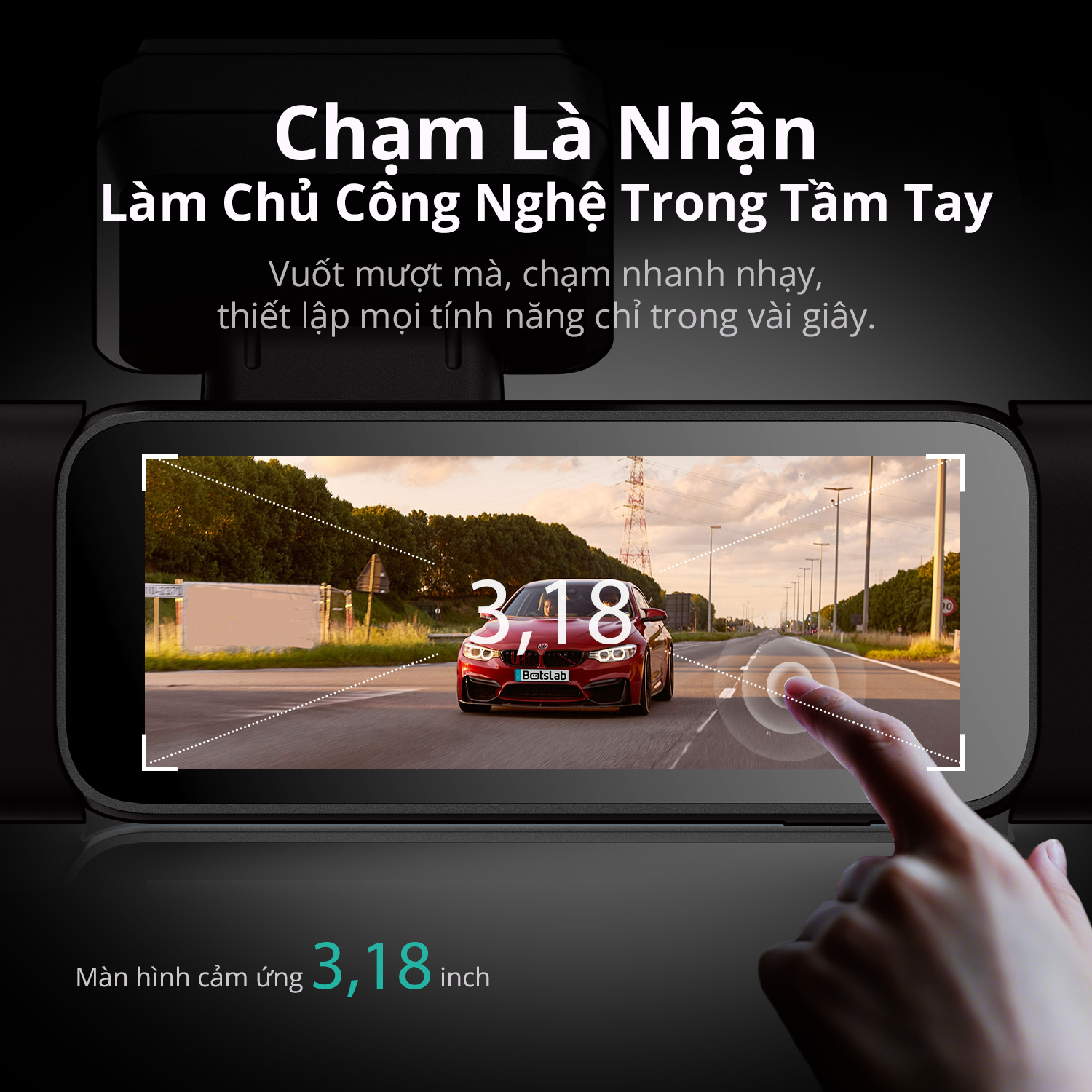 Camera hành trình 4 kênh BOTSLAB